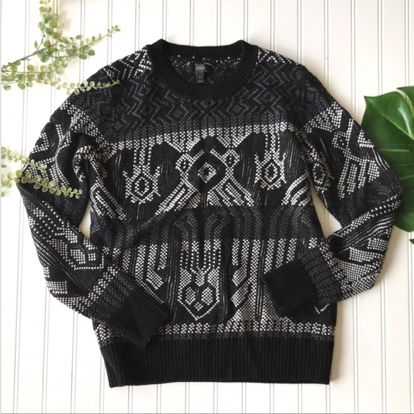 J. Crew Sweaters - J. Crew pullover sweater black grey cozy
